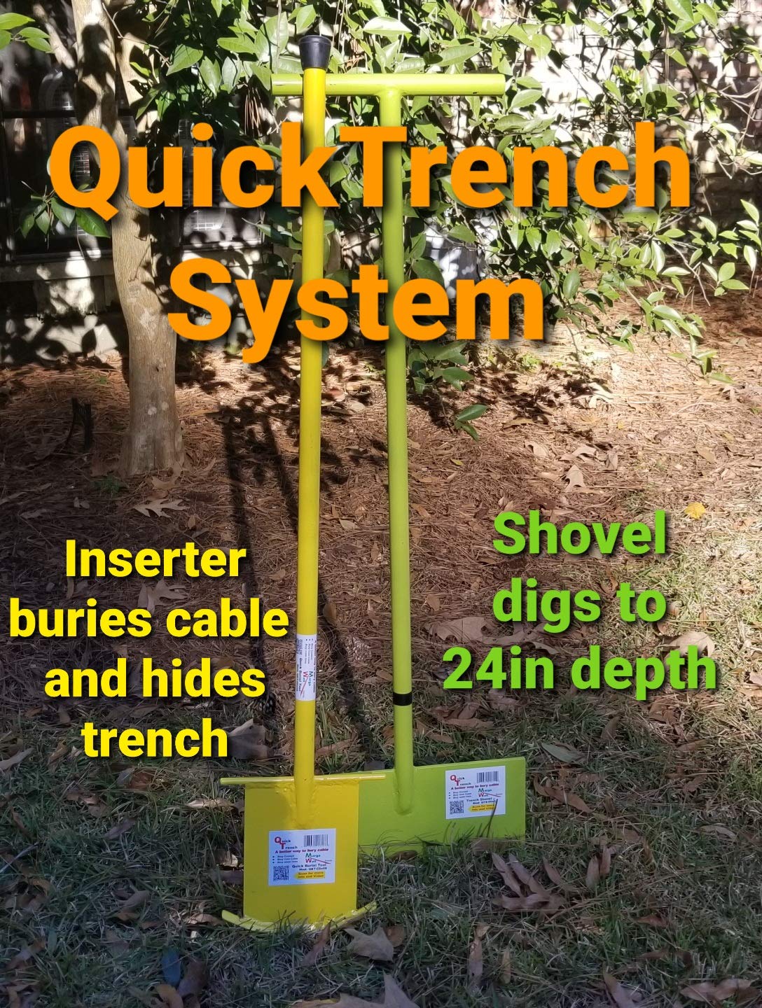 QuickTrench Pro Irrigation System - 2 Pack Box Set for Efficient Lawn & Garden Watering | Perfect for DIY Sprinkler Installation & Landscape Maintenance