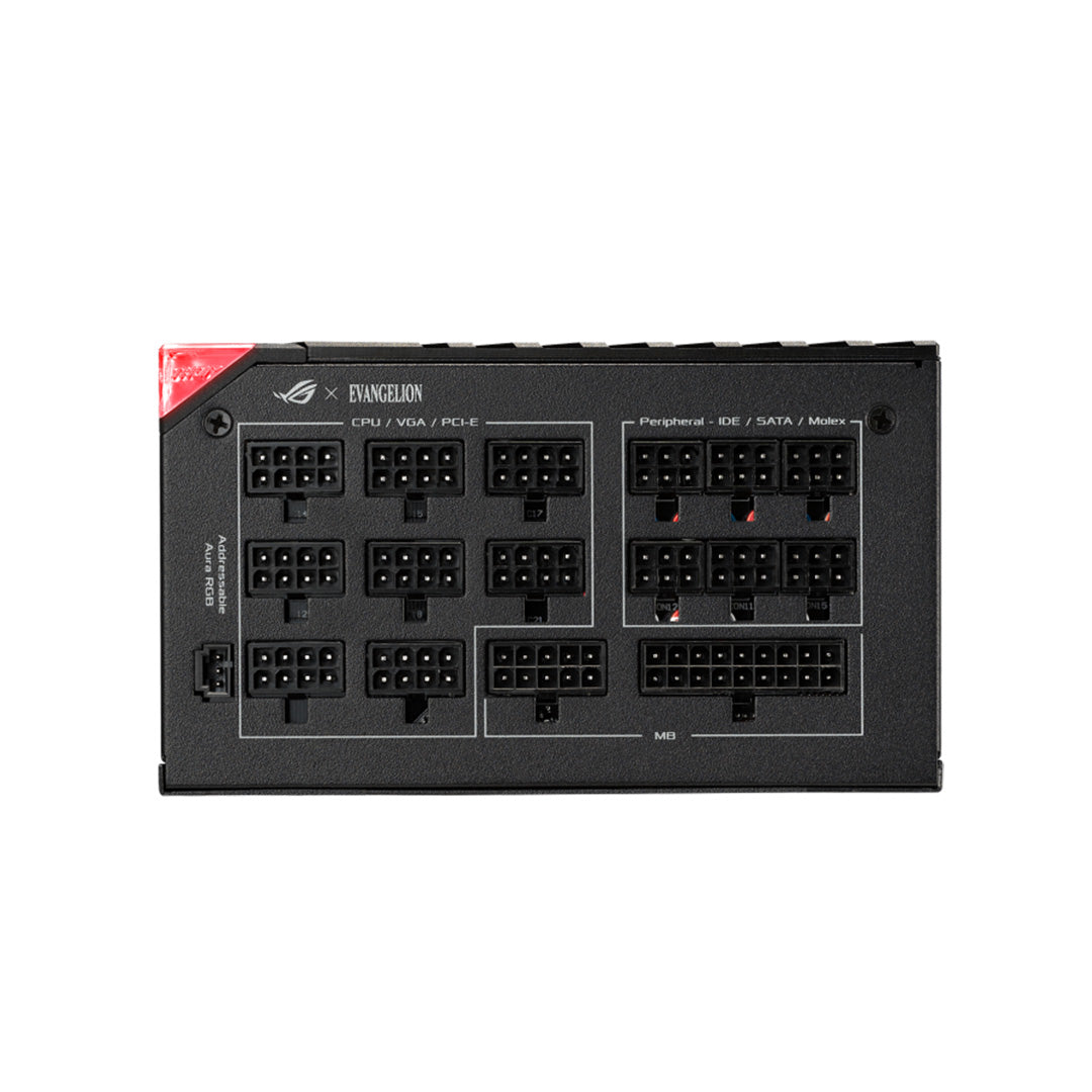 ASUS ROG THOR 1000W Platinum Power Supply EVA Edition - High Performance PSU for Gaming PC, Workstation & Content Creation - Perfect for Extreme Gaming Rigs & High-End Computer Builds