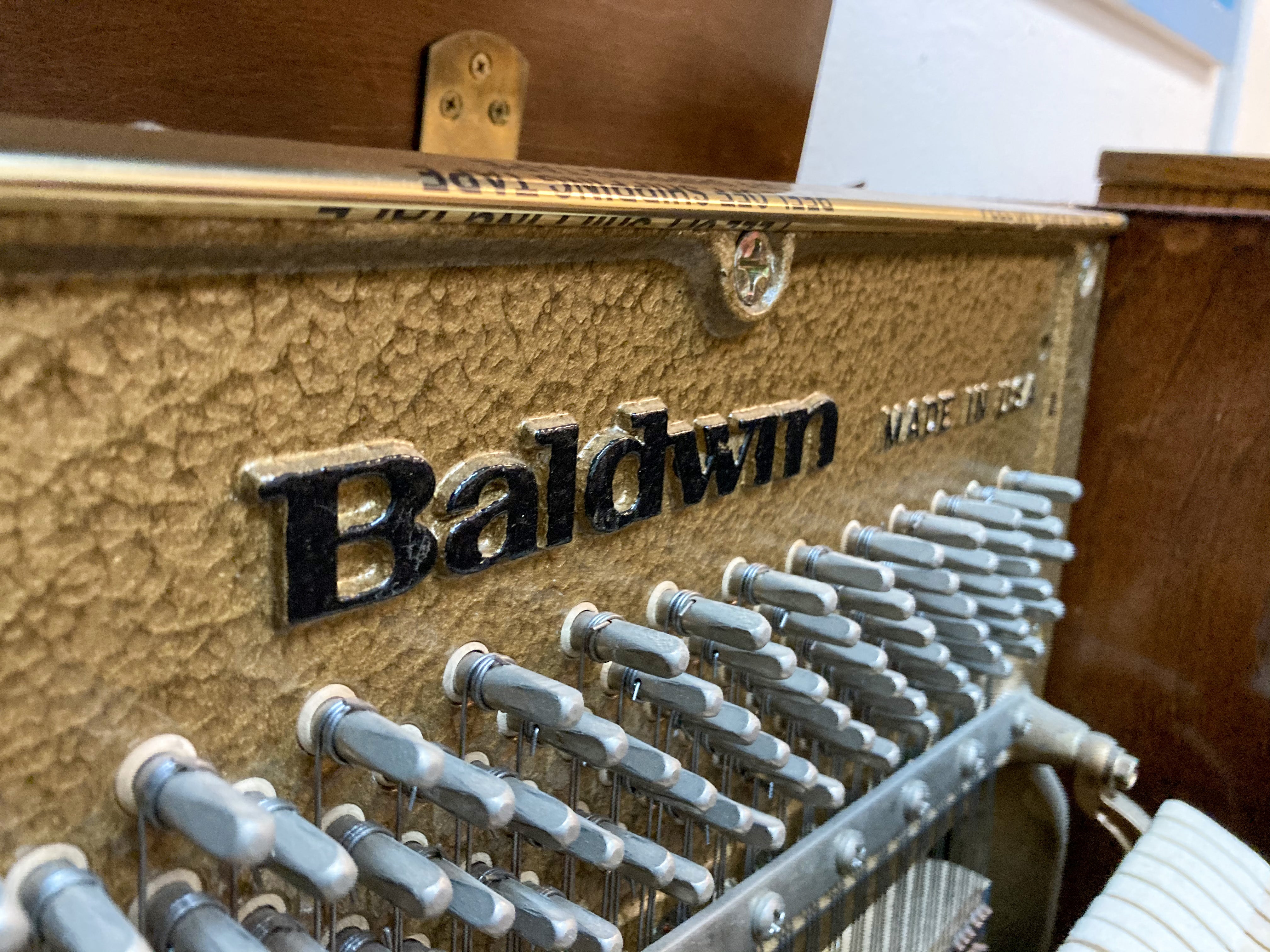 Baldwin 243 Walnut Studio Piano - Premium Upright Piano for Home & Studio Use | Perfect for Beginners, Professionals & Music Lovers