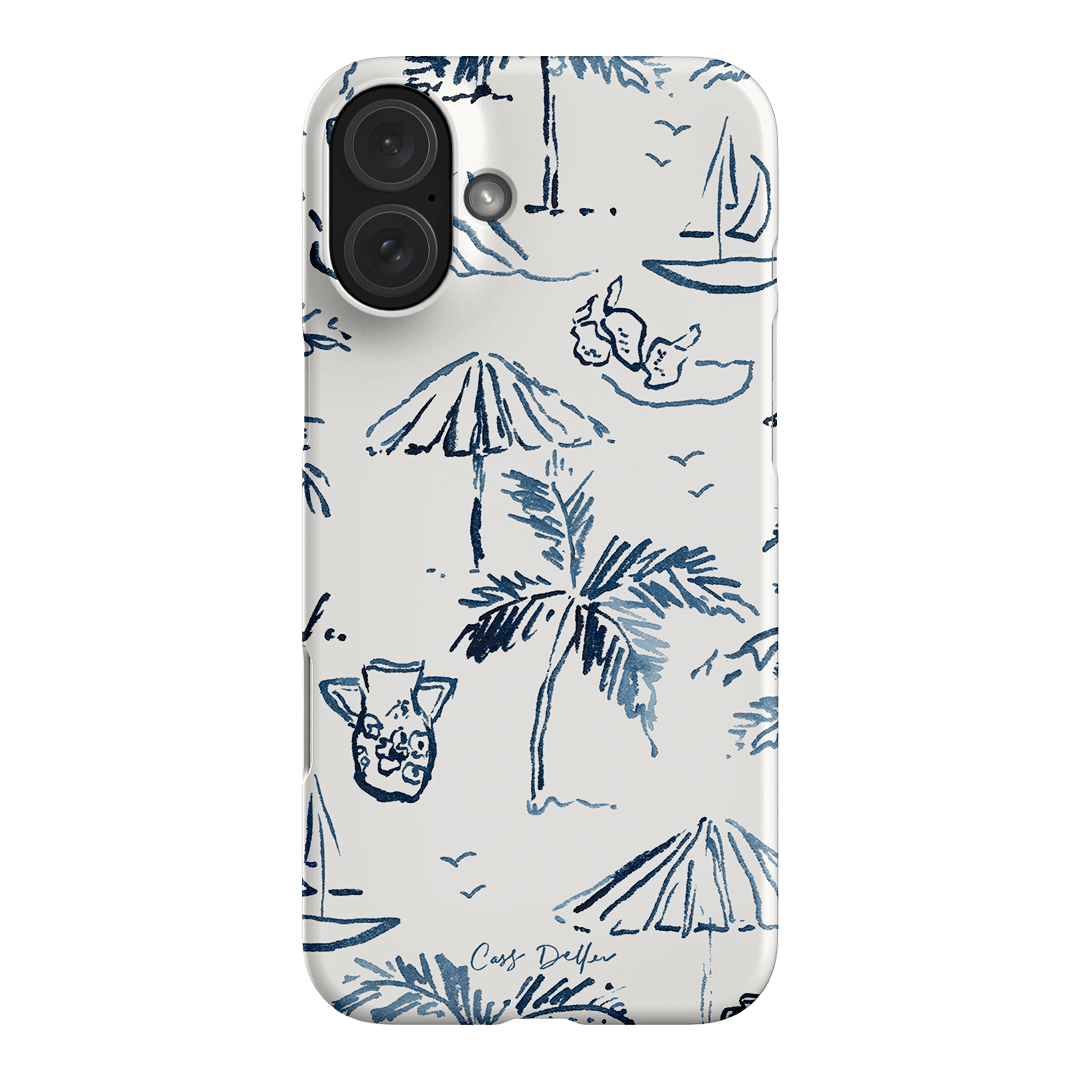 Premium Balmy Blue Shockproof Phone Case - Slim Protective Cover for iPhone & Android - Perfect for Outdoor, Travel & Daily Use