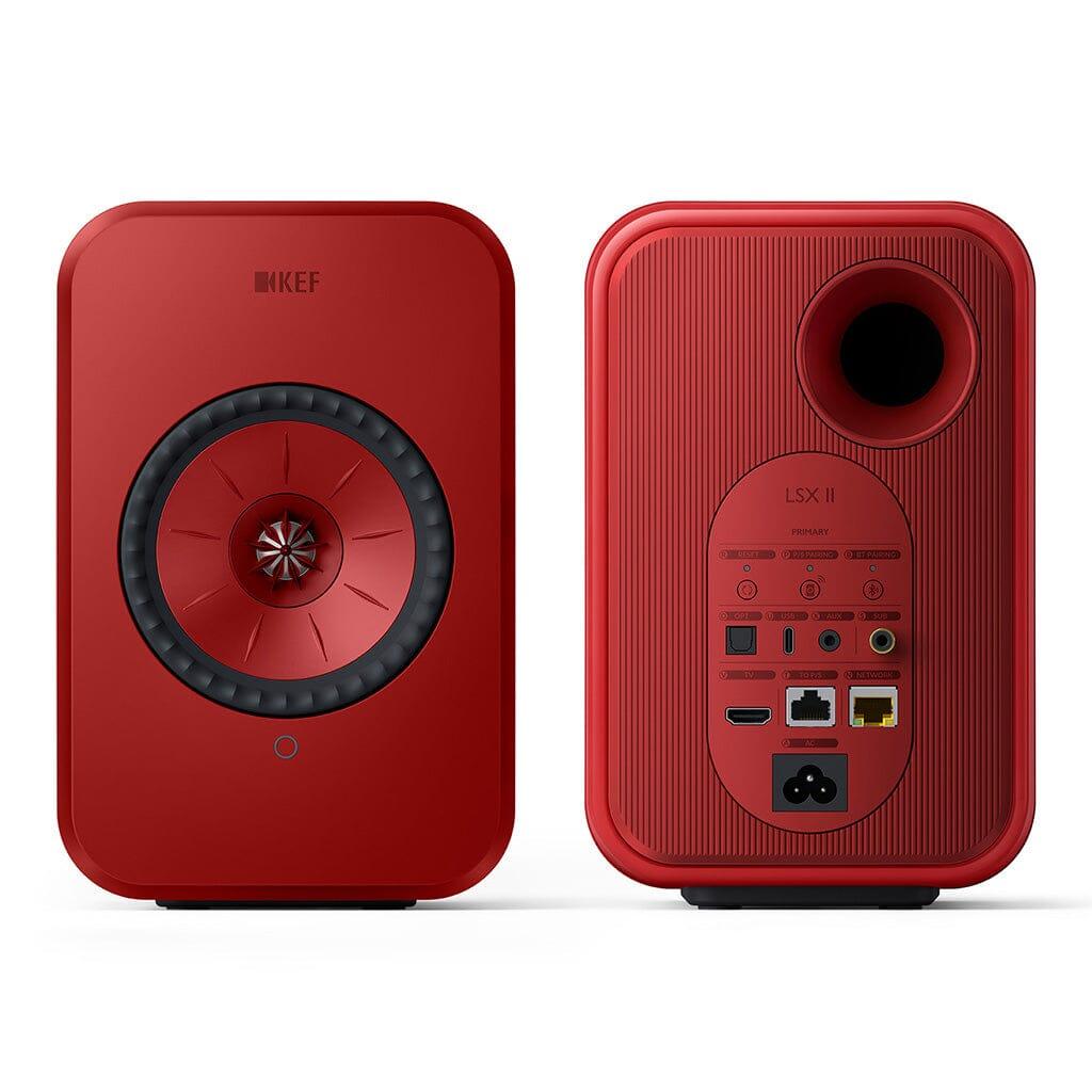 KEF LSX II Wireless Powered Bookshelf Speakers - Hi-Fi Audio System with Bluetooth & WiFi Connectivity for Home Theater, Music Streaming & Gaming Setup