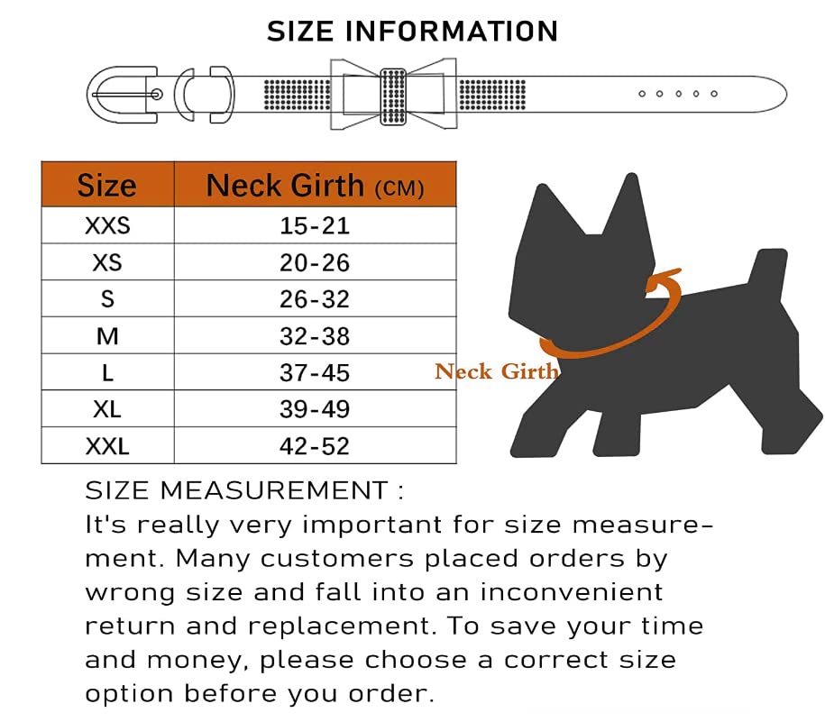 Sparkling Rhinestone Dog Collar - Adjustable Glitter Crystal Pet Collar with Pu Leather Bow for Small Medium Dogs (Purple) | Perfect for Daily Walks, Parties & Photo Shoots