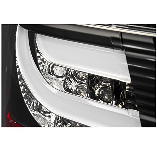 2002-2005 BMW 3 Series E46 Sedan LED Strip Tail Brake Lights - Black Rear Lamps for Enhanced Visibility & Style | Perfect for Night Driving & Car Customization