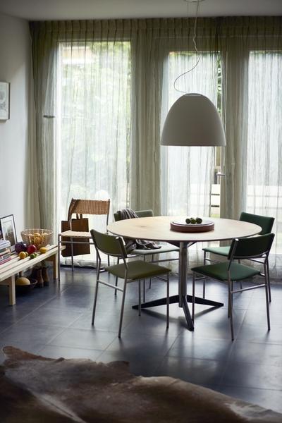 Spectrum Design Martin Visser TE 06 Modern Dining Table - Mid-Century Style Wooden Table for Dining Room, Kitchen & Office (Brown) | Perfect for Small Spaces & Contemporary Home Decor
