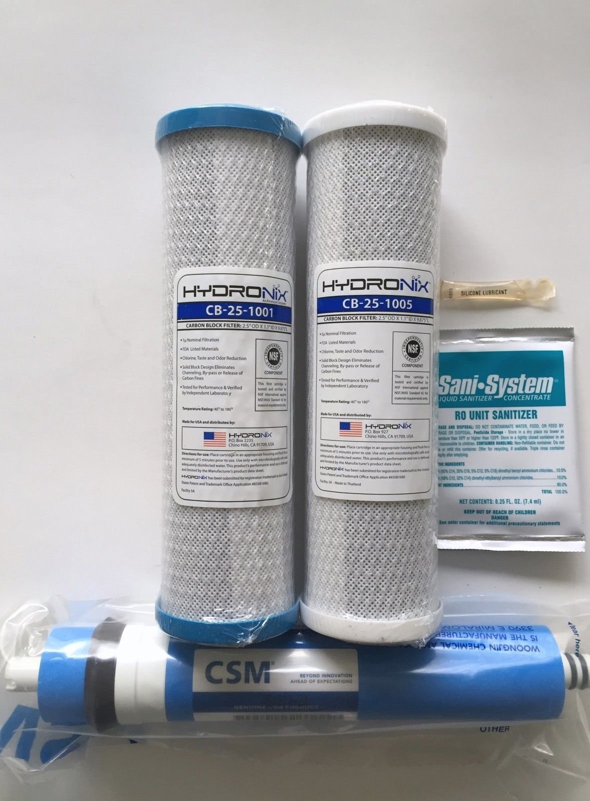 GE SMART WATER REVERSE OSMOSIS GXRM10G PRE & POST FILTERS 50 GPD GE FXWTX GE FX12P GE FX12M ANNUAL RO REPLACEMENT FILTER PACK for Home & Office Water Purification