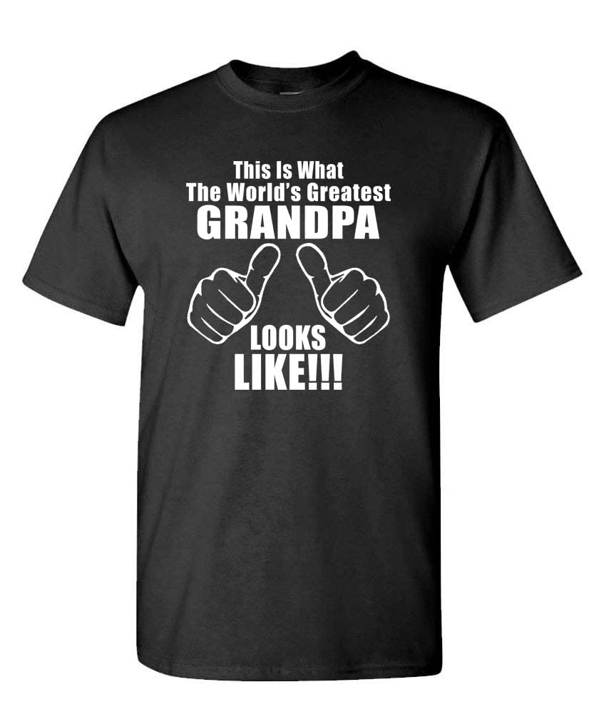 World's Greatest Grandpa Unisex T-Shirt - Comfortable Cotton Tee for Grandfathers - Perfect for Father's Day, Birthday Gifts & Family Reunions
