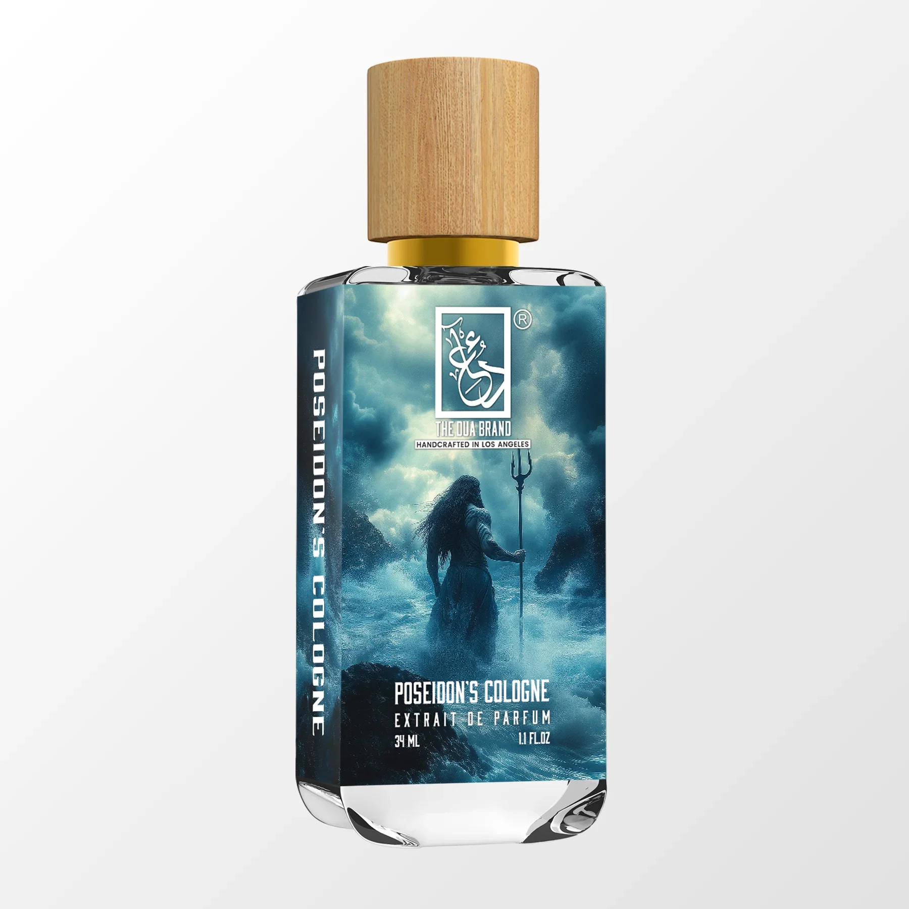 Poseidon's Cologne for Men - Premium Long Lasting Aquatic Fragrance | Fresh & Masculine Scent for Daily Wear, Date Night & Special Occasions