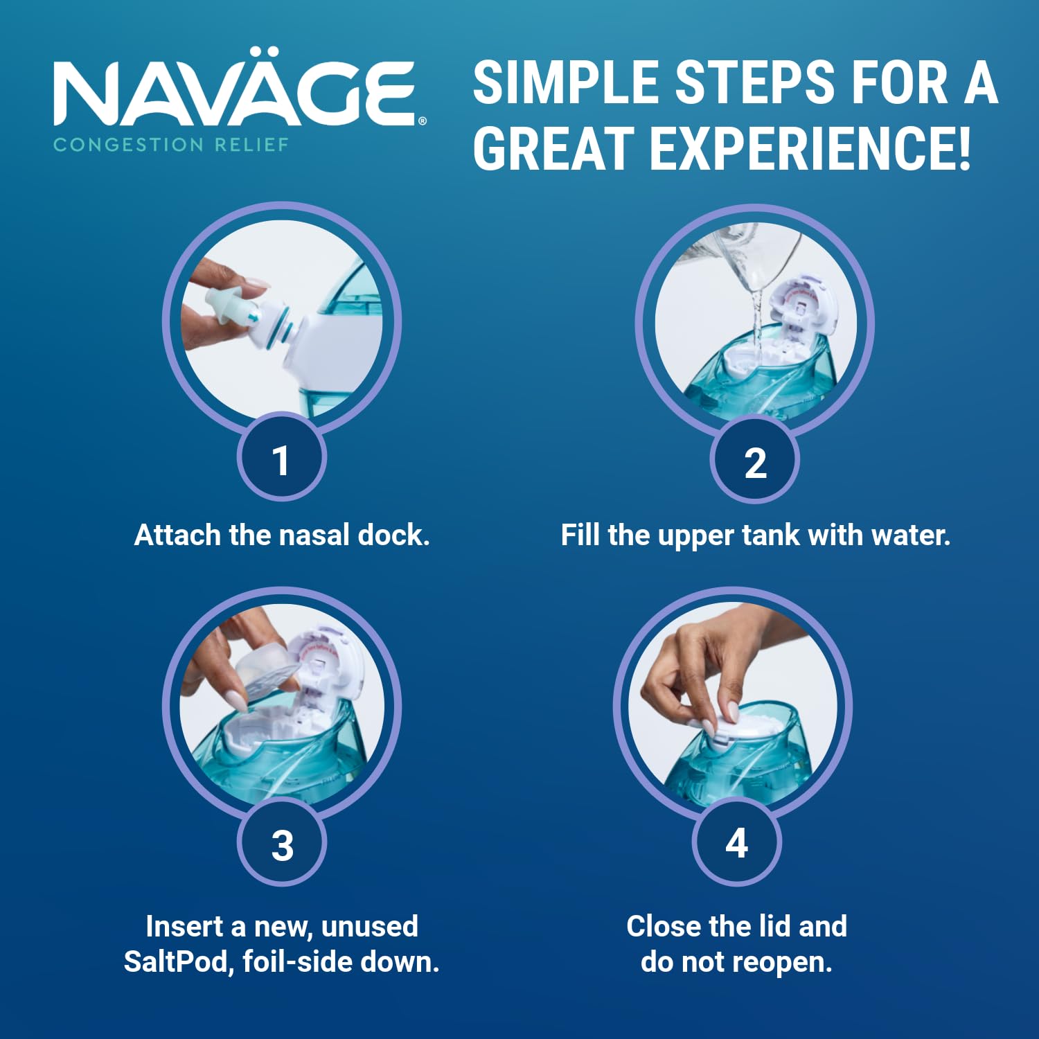 Navage Travel Bundle - Portable Nasal Irrigation System with 20 Salt Pods & Travel Bag - Sinus Relief for Allergies, Cold & Congestion - Perfect for Travel, Home & Office Use