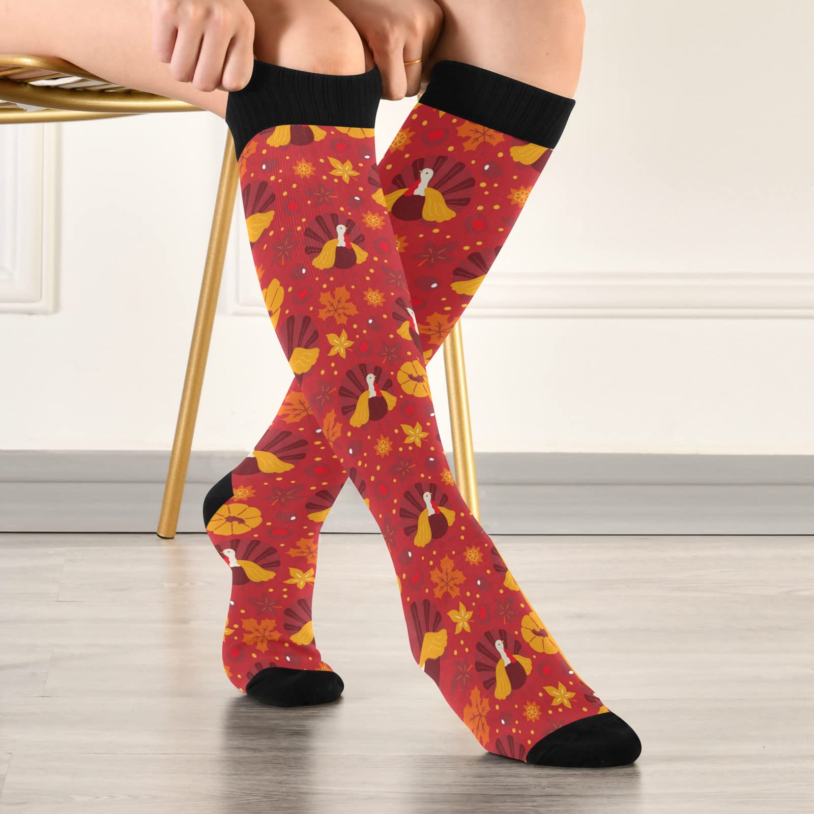 KLL Compression Socks for Women & Men - Medical Grade Support Socks for Running, Cycling, Nursing - Improve Blood Circulation & Reduce Swelling (Perfect for Travel, Workouts & Long Shifts)