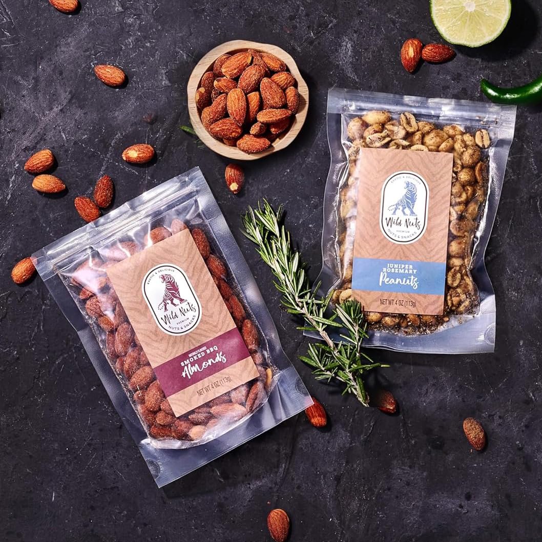 Exotic Meats Gift Crate – 6 Premium Jerky Flavors (Venison, Alligator, Elk) & Nut Snacks – Handcrafted Wooden Box with Laser-Etched Crowbar – Perfect for Adventurous Foodies, Unique Gifts & Outdoor Enthusiasts