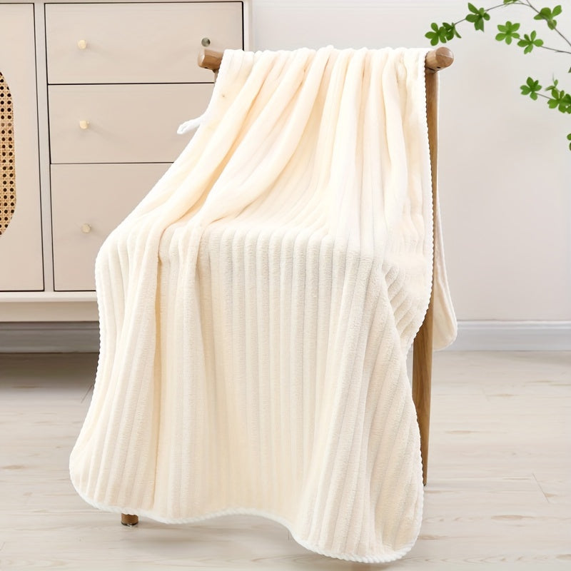 1pc Oversized Striped Bath Towel - Ultra Absorbent & Quick Drying Shower Towel for Women | Soft, Plush & Adorable Design | Perfect for Spa, Beach & Daily Home Use | Essential Bathroom & Household Accessory