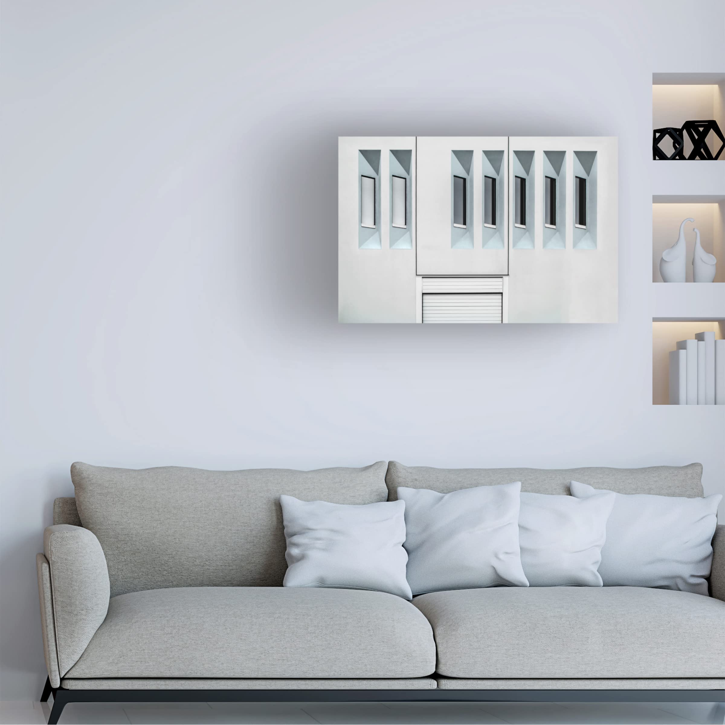 Trademark Fine Art 'Five Brothers And Two Sisters' Canvas Wall Art by Gilbert Claes - Perfect for Living Room, Bedroom & Office Decor