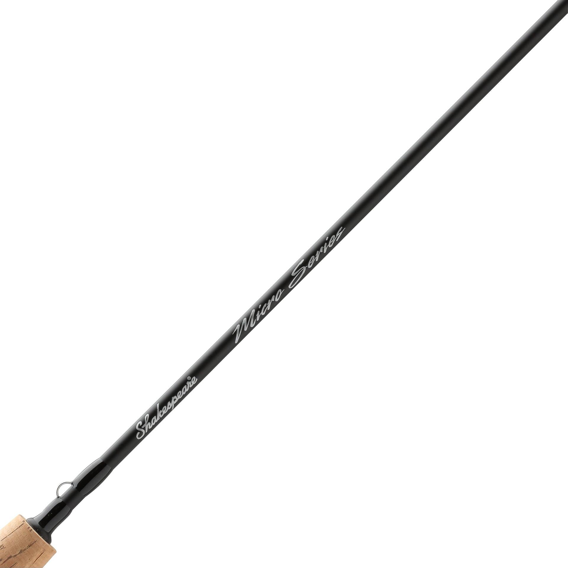 Micro Series Spinning Fishing Rod - Lightweight Graphite Freshwater & Saltwater Fishing Pole for Bass, Trout, and Walleye | Perfect for Shore Fishing, Boat Angling, and Kayak Adventures