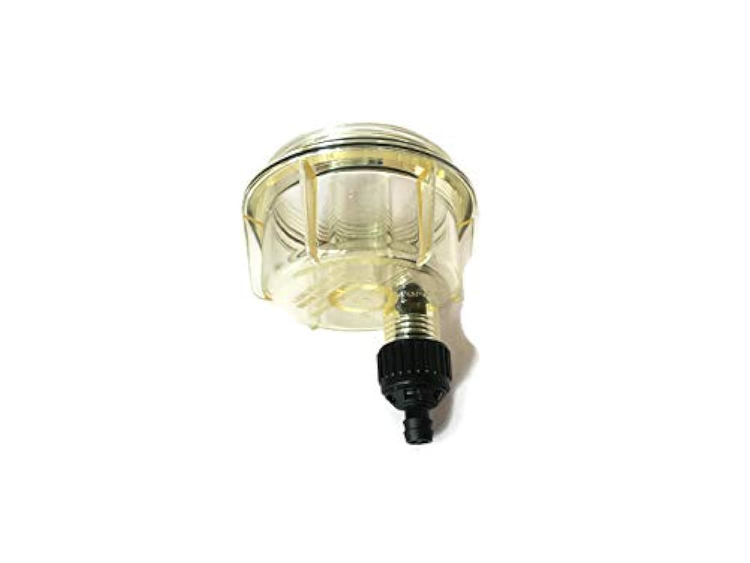 Boat Motor Clear Bowl & Drain Kit - Compatible with Mercury, Mercruiser, Quicksilver, Johnson & OMC Fuel Filter Water Separators | Marine & Outboard Engine Replacement Part | Perfect for Boat Maintenance & Fuel System Repair