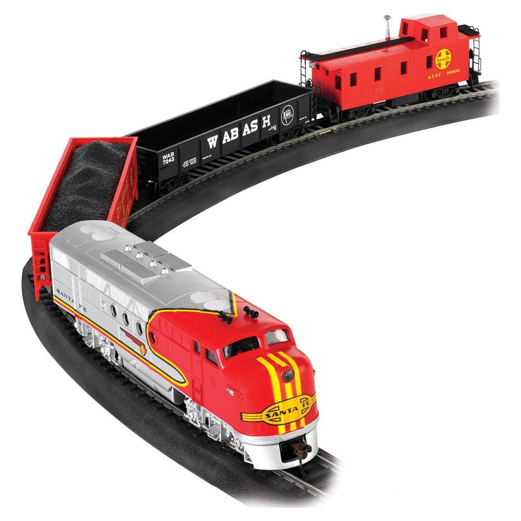 Bachmann Trains Santa Fe Flyer HO Scale Electric Train Set - Realistic Model Railway for Collectors & Enthusiasts | Perfect for Home Layouts & Holiday Displays