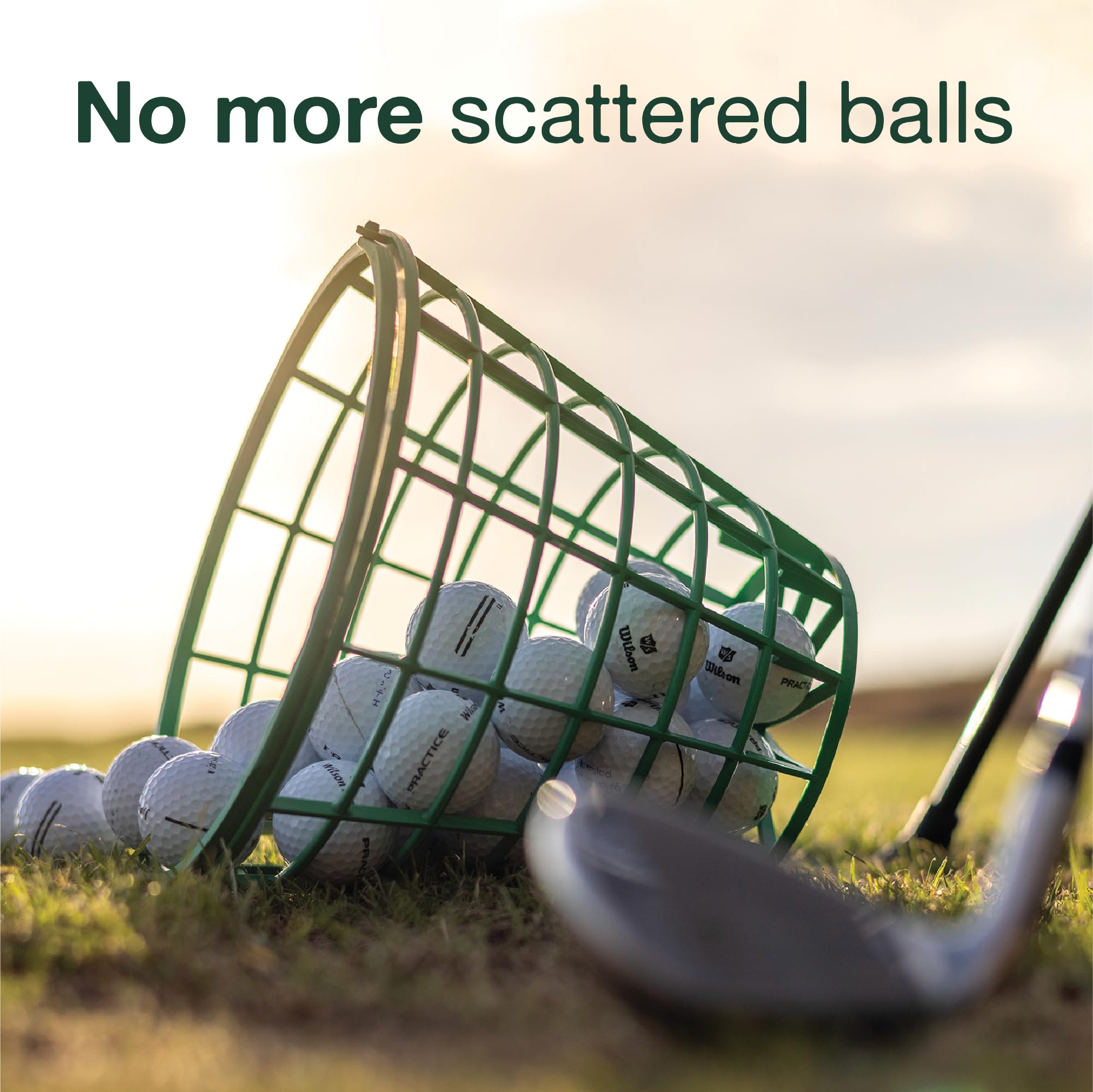 Automatic Golf Ball Dispenser - Jumbo 70 Balls Capacity for Indoor & Outdoor Practice | No Pedal, Battery or Electricity Required | Includes Tees & Hitting Mat | Works with Golf Simulators | Perfect for Driving Range, Backyard Training & Home Golf Setup