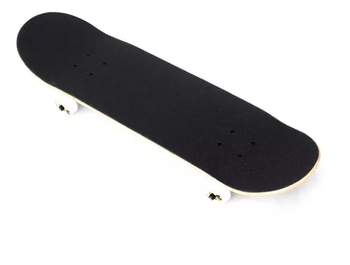 Skate Woodoo Bauhaus Black - Premium Skateboard for Street & Park Riding - Perfect for Commuting, Tricks & Urban Skating