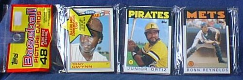 1986 Topps Baseball Cards - 48-Pack Factory Sealed for Collectors