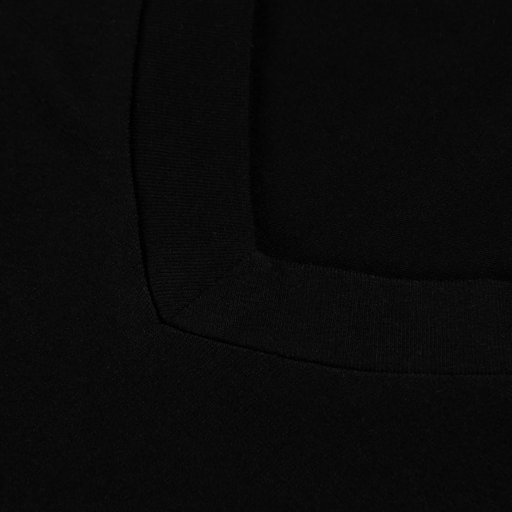Roselux Women's Long Sleeve Deep V Neck Fitted Cotton T-Shirt - Basic Stretch Tee for Casual Wear, Work & Layering