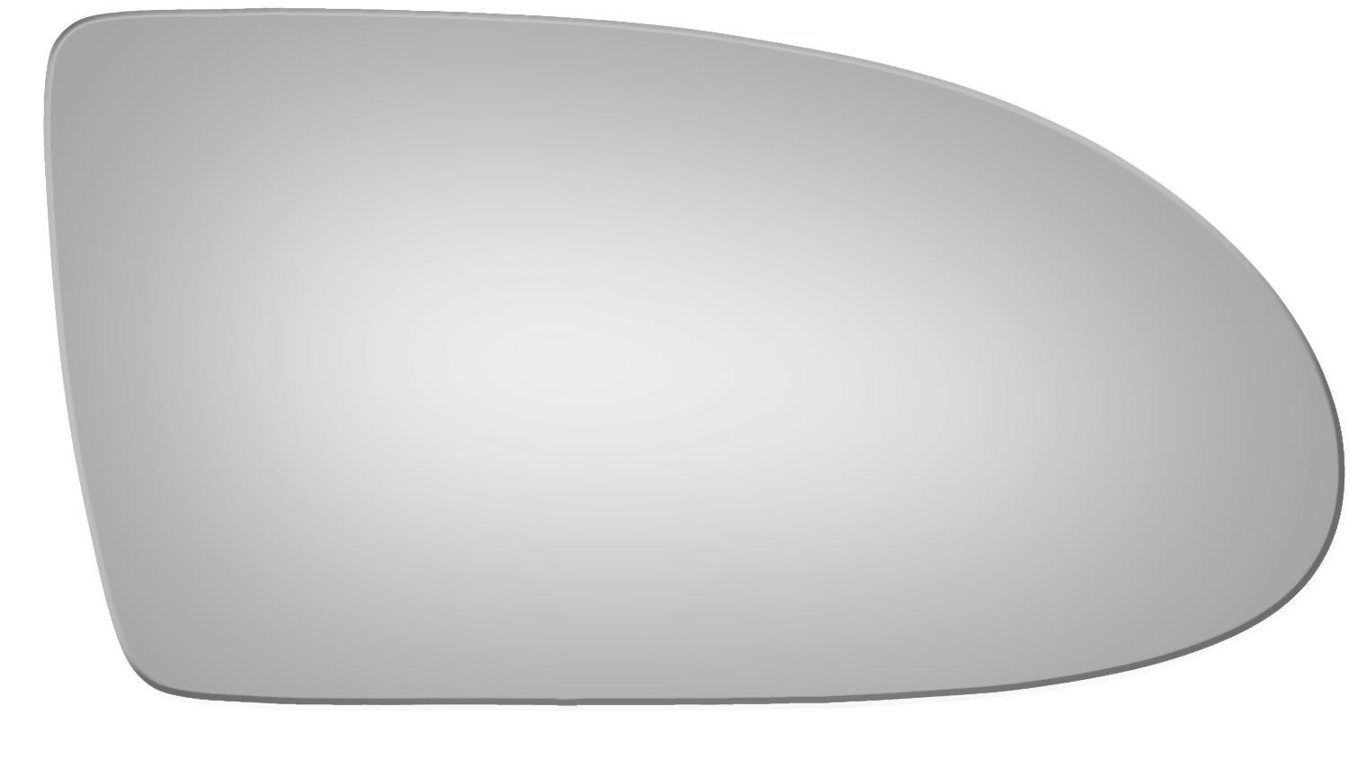 2006-2009 Hyundai Accent Passenger Side Convex Mirror Replacement Glass - Right Side View Enhancement for Safe Driving & Parking