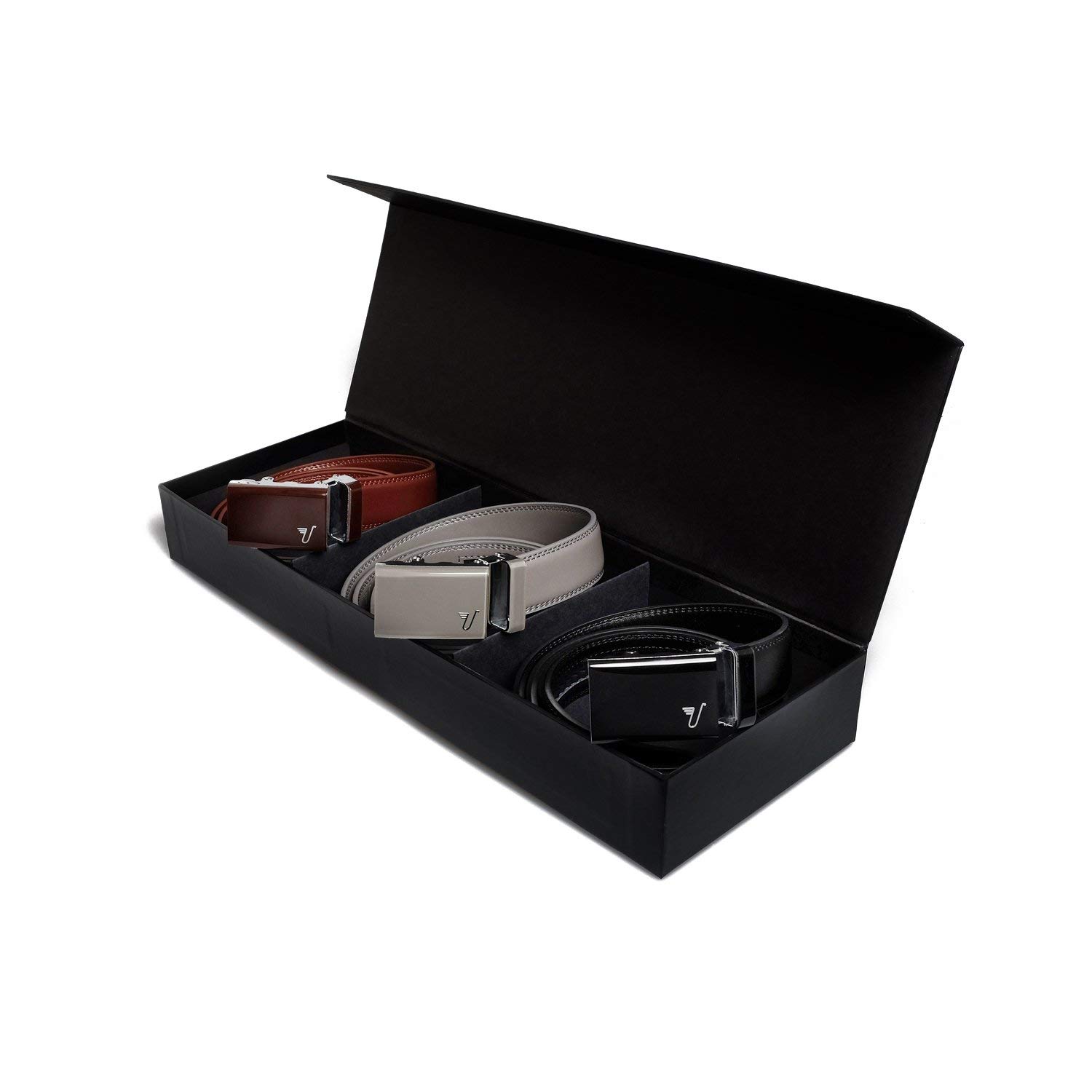 Mission Belt for Men - Adjustable Ratchet Belt with Gift Box | Perfect for Casual, Business & Formal Wear | Durable & Stylish Belt for Everyday Use
