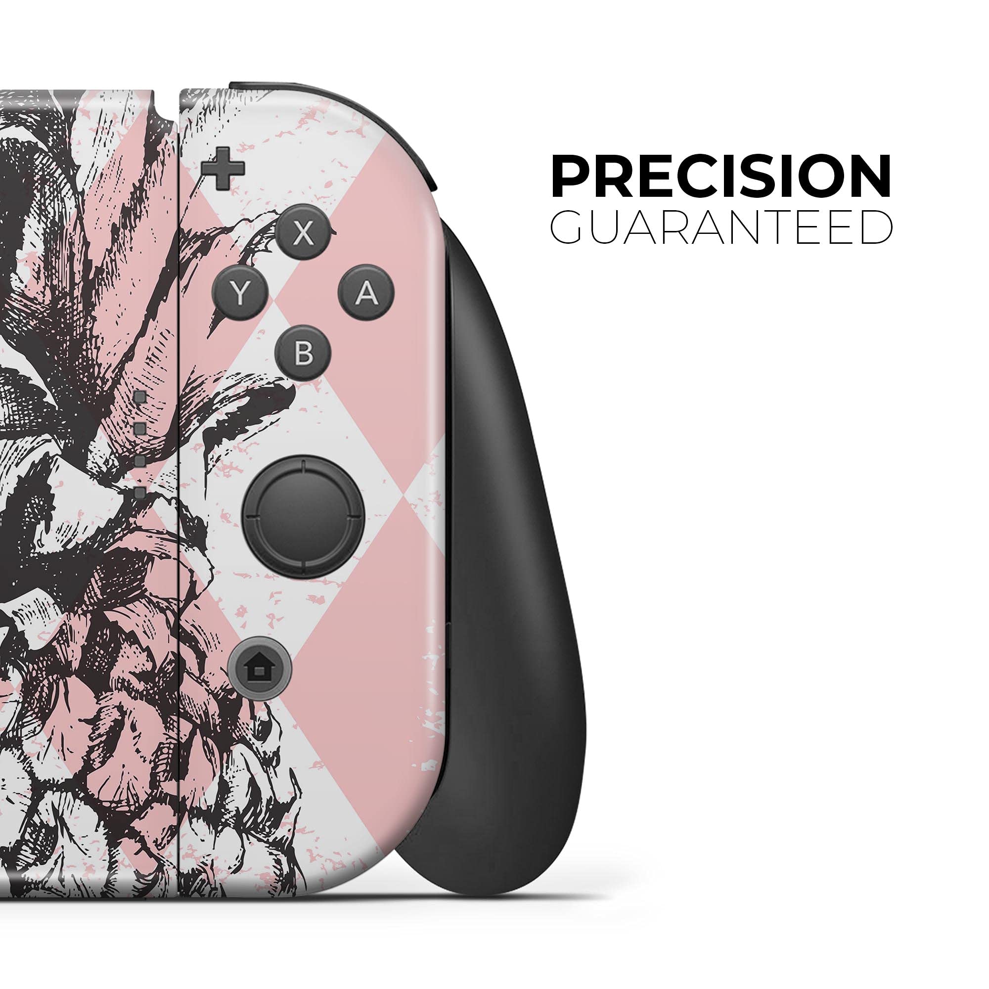 Nintendo Switch Lite Skin Decal - Scratch-Resistant Removable Vinyl Wrap Cover - Tropical Summer Pink Pineapple Design | Perfect for Gaming Protection & Style Enhancement