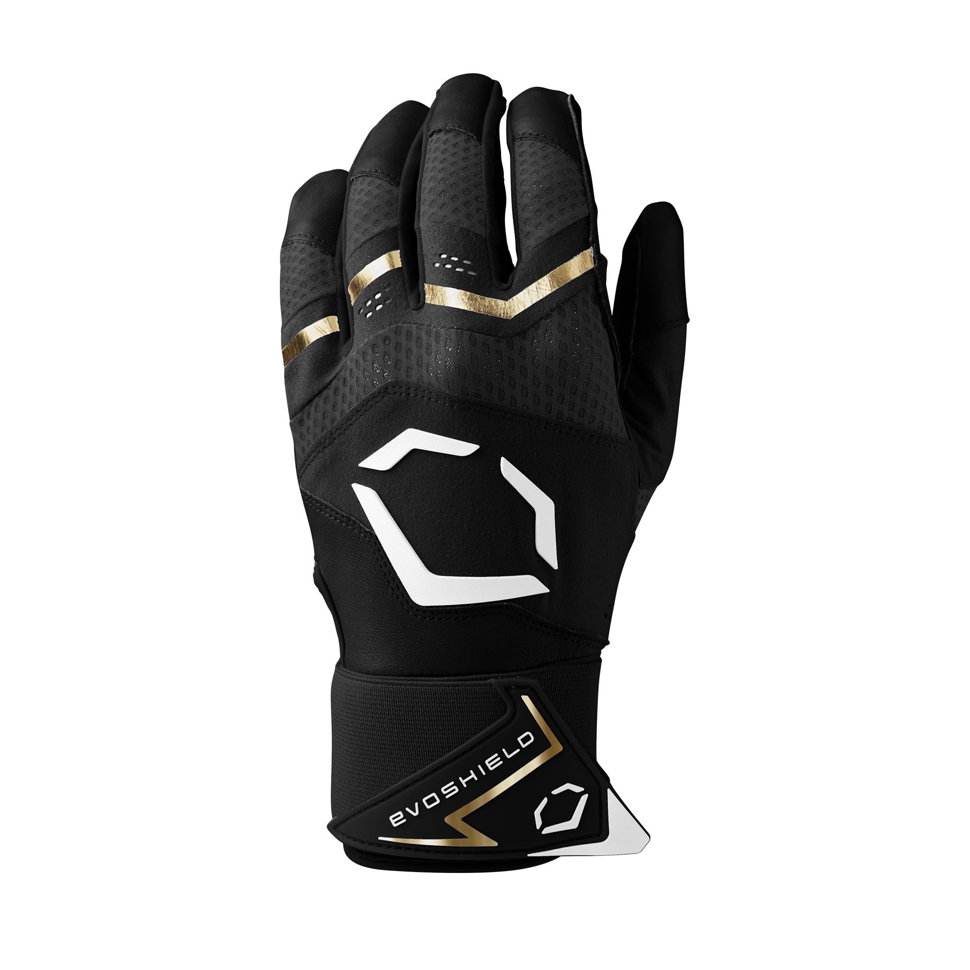 EvoShield Carbyne Adult Batting Gloves with Adjustable Strap - Baseball & Softball Training Gloves for Enhanced Grip & Protection