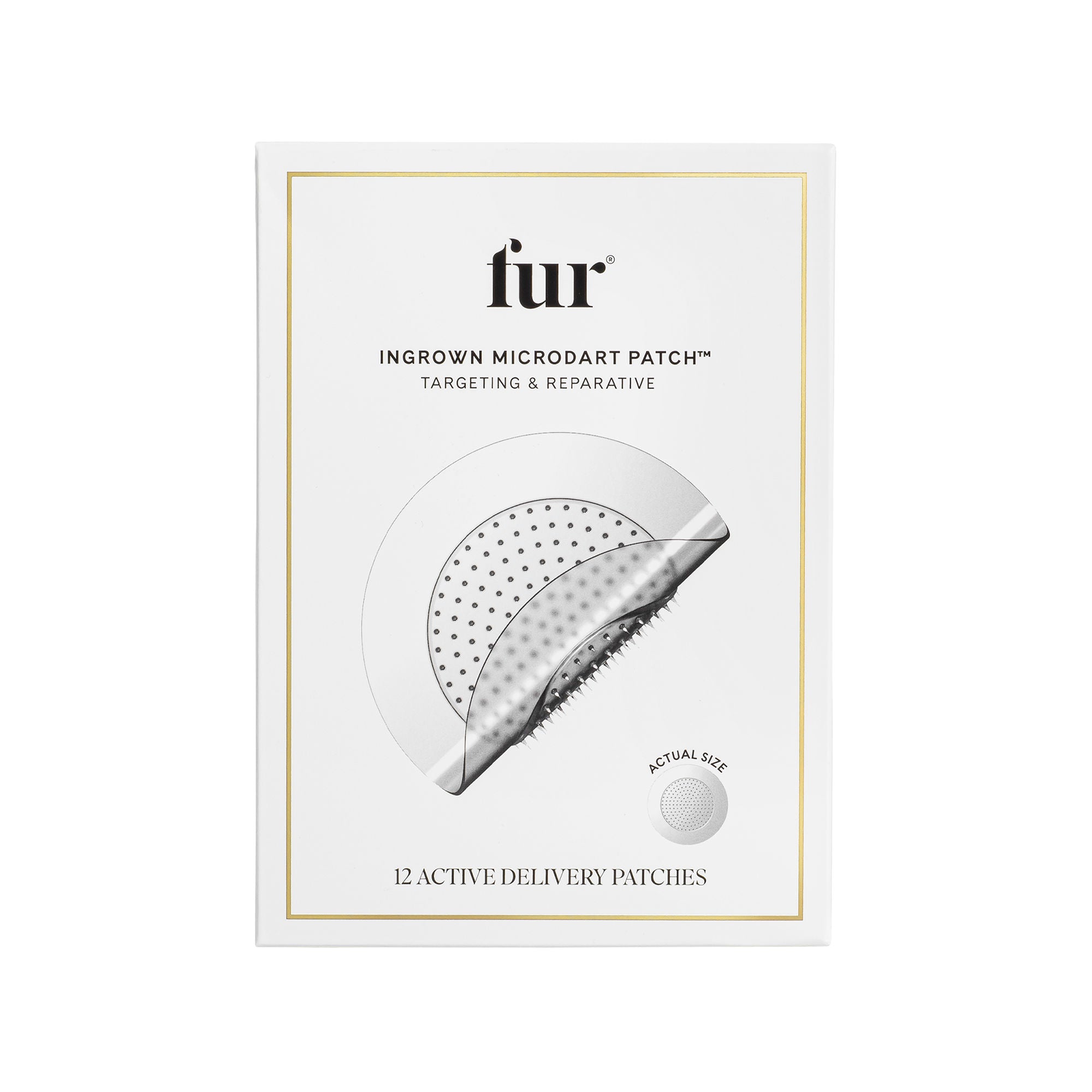 Best Ingrown Hair Microdart Patch for Pain Relief & Bump Treatment - Fast Healing for Legs, Bikini Area & Face | Post-Shave & Waxing Care