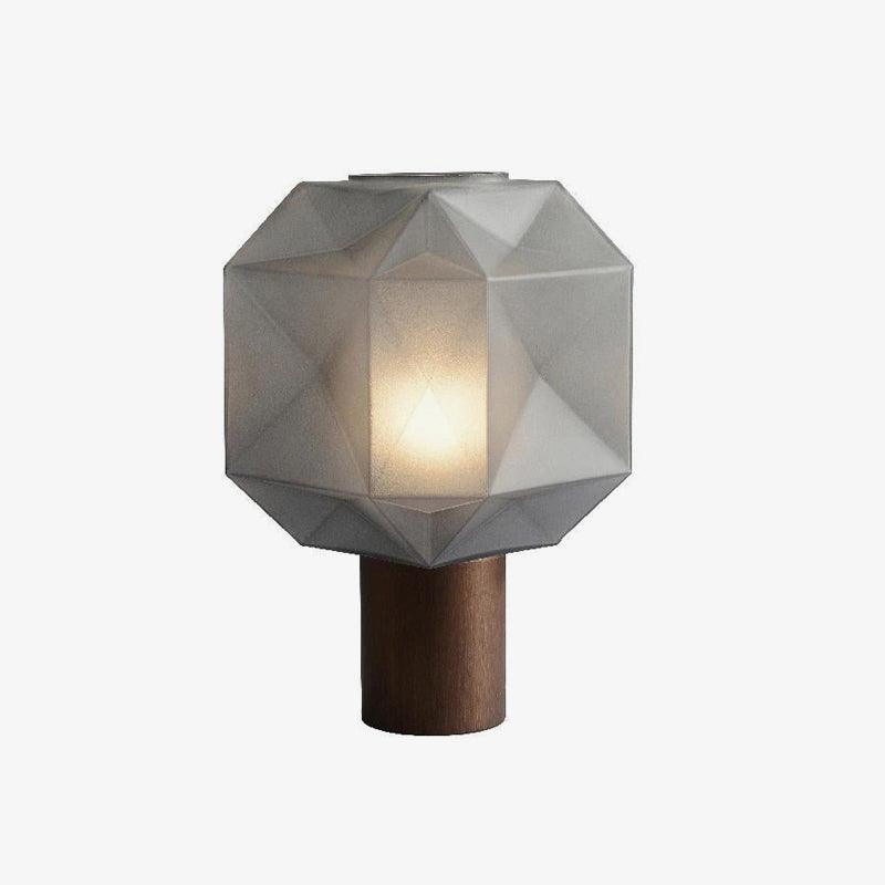 Modern Cubo Table Lamp - Minimalist LED Nightstand Light for Bedroom, Living Room & Office - Warm White & Cool White Dimmable Lighting for Reading & Relaxation
