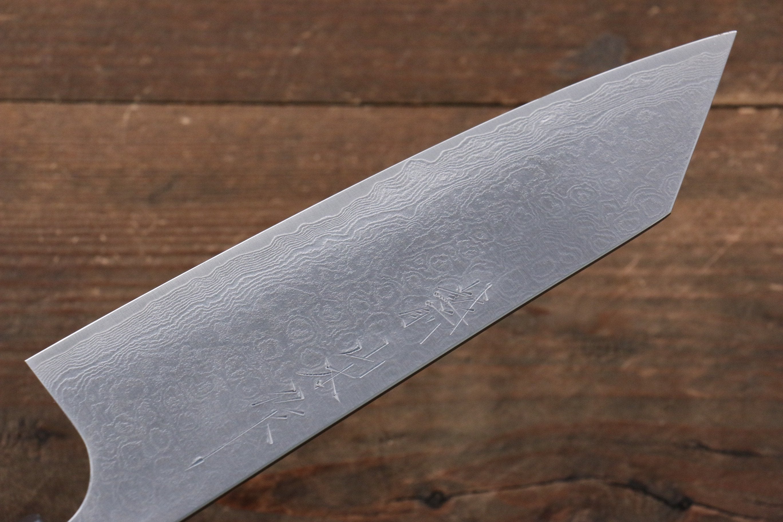 Nao Yamamoto VG10 Black Damascus Bunka Knife 165mm with Walnut Handle - Japanese Kitchen Knife for Slicing, Dicing, and Precision Cutting - Perfect for Home Chefs and Professional Kitchens