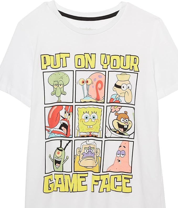 SpongeBob SquarePants Boys Graphic Hoodie & Jogger Pants 3-Piece Outfit Set - Cute Cartoon Character Costume for Kids Birthday, Halloween & Casual Wear