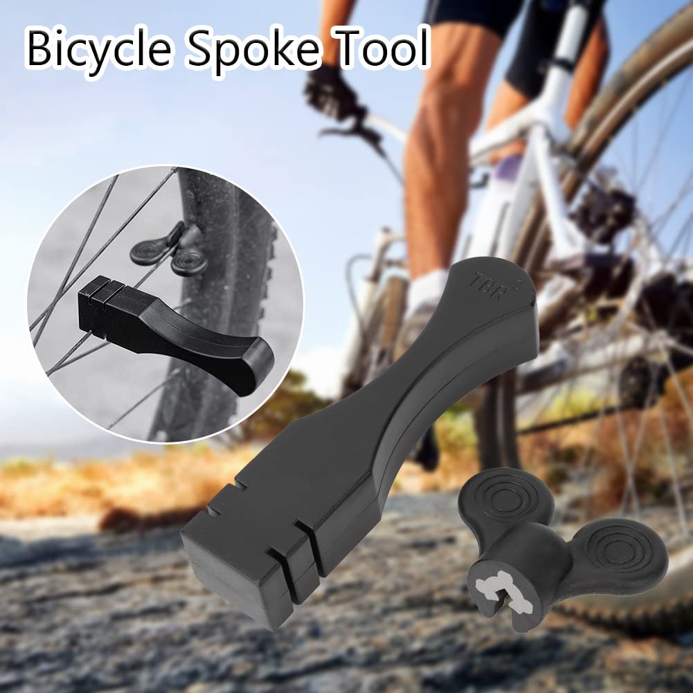 Professional Bicycle Spoke Wrench Tool - Adjust & Repair Mountain Bike Wheel Spokes - Durable Wire Strip Removal Kit for Cycling Maintenance (Perfect for Road Bikes, MTB & DIY Bike Repair)