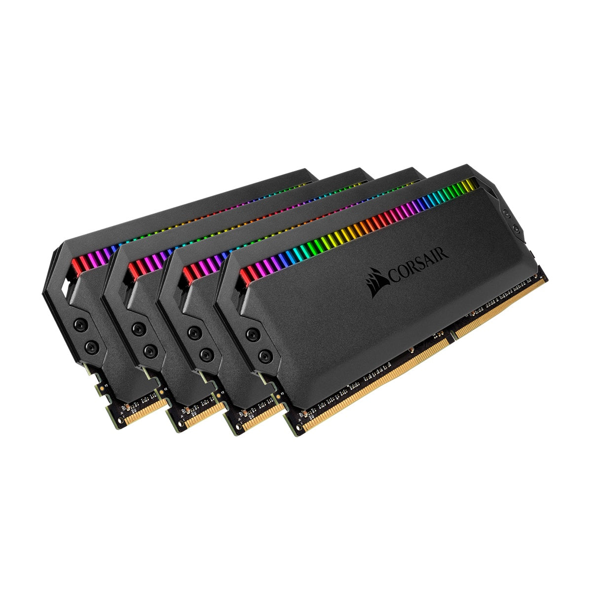 Corsair Dominator Platinum RGB 64GB (4x16GB) DDR4 3200MHz CL16 Desktop Memory - Premium RAM for Gaming PCs, Workstations & Content Creation