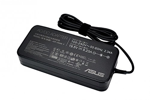 ASUS 180W 19.5V AC Power Adapter Charger for Notebook (Model 0A001-00260100) - Compatible with G55VW, G75VW, G75VX, G46VW, G750JX, G750JW, G750JM Laptops - Perfect for Home, Office & Gaming Use