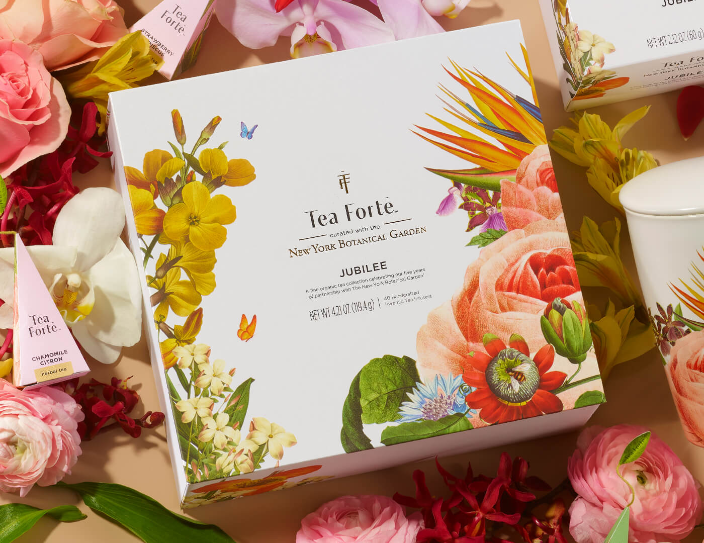 Premium Tea Chest Jubilee Gift Set - Luxury Loose Leaf Tea Collection for Tea Lovers - Perfect for Home, Office & Gifting