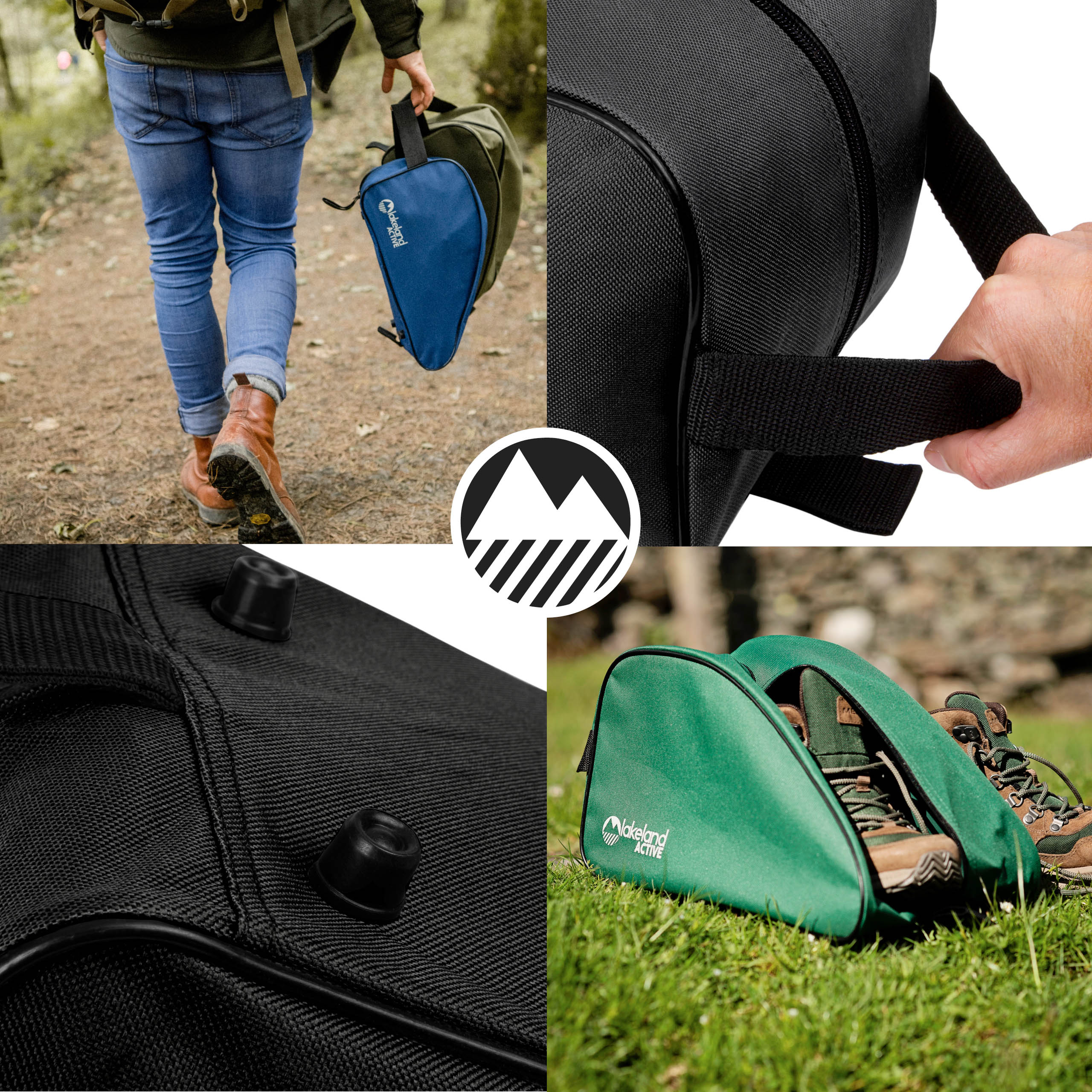 Waterproof Boot Bag for Women & Men - Durable & Lightweight Hiking Shoe Storage - Perfect for Travel, Camping & Outdoor Adventures