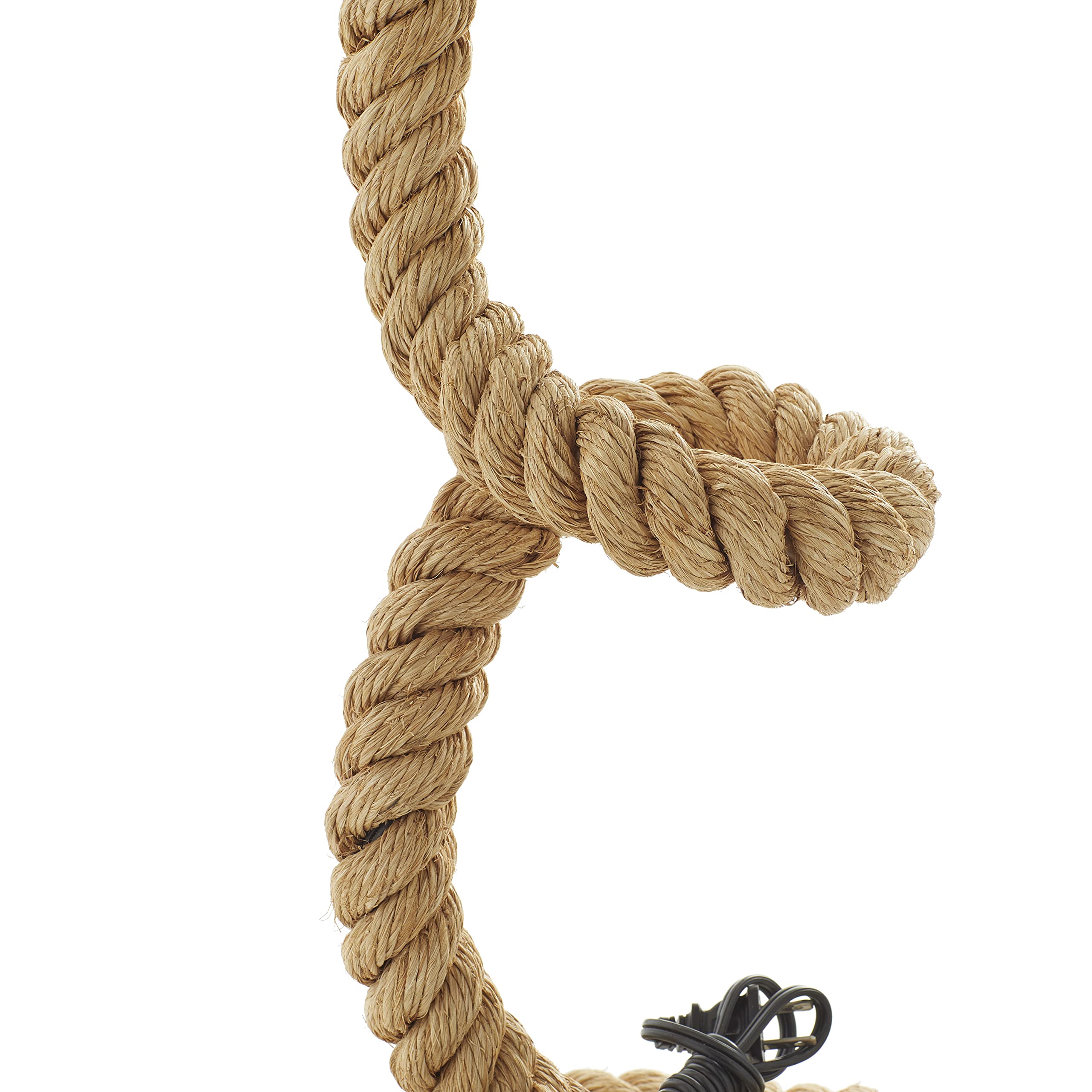 Handmade Jute Rope Desk Lamp - 11