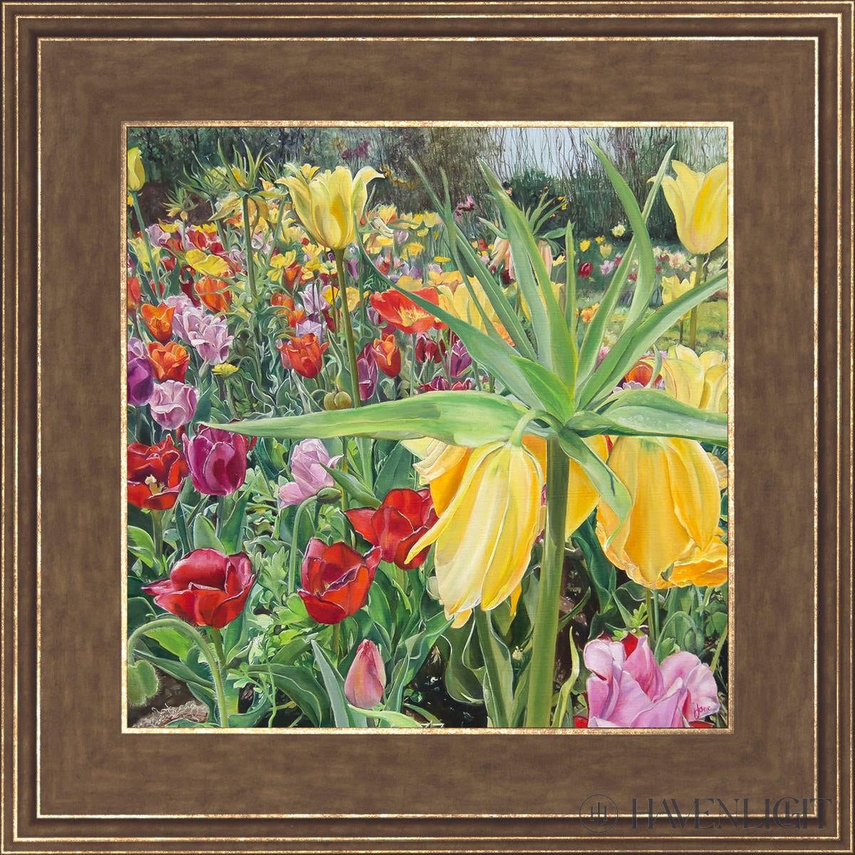Carousel Tulips By Nila Jane Autry - Beautiful Artificial Silk Tulip Flowers for Home Decor, Wedding Centerpieces, and Spring Table Arrangements