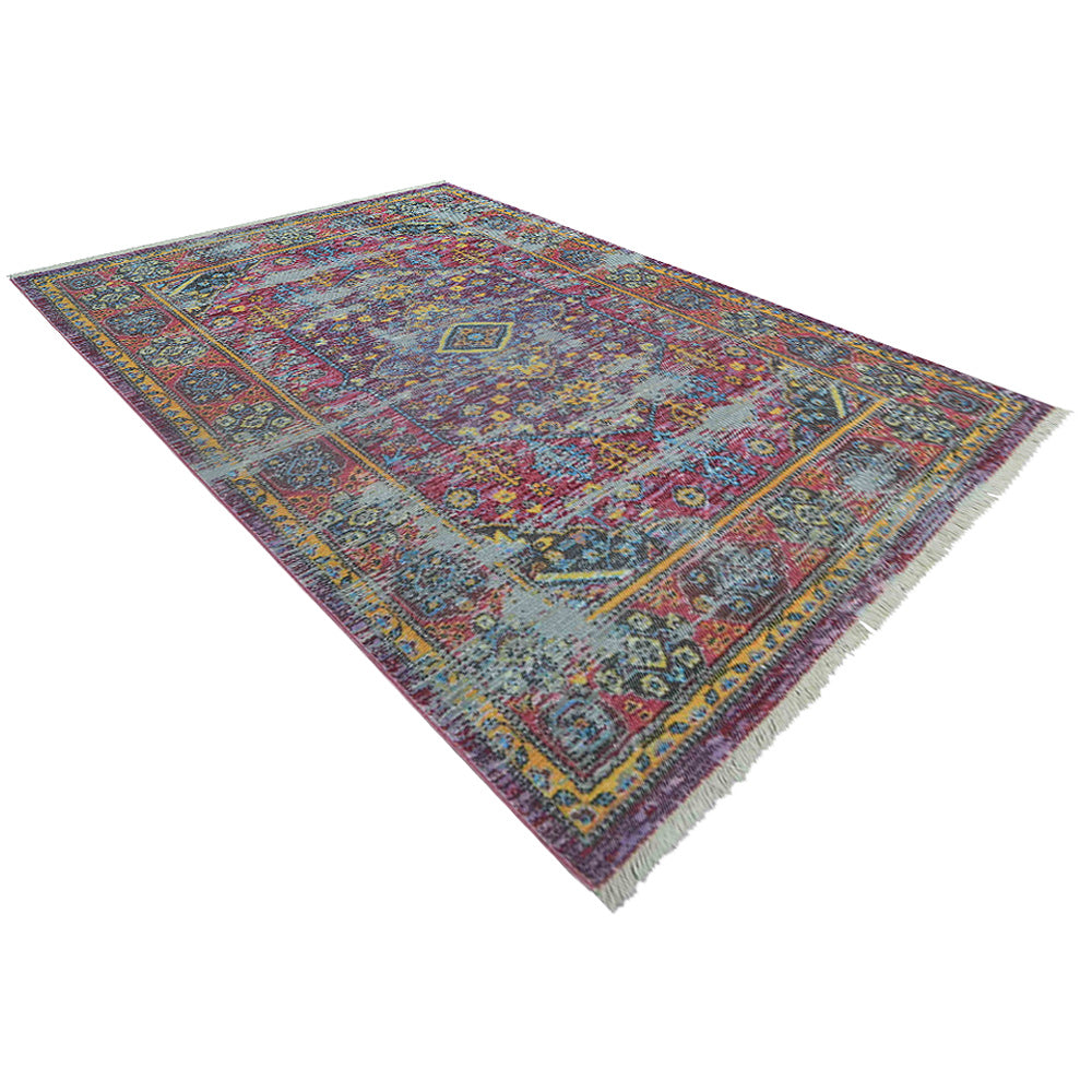 Rugnique Machine Woven Rug - Soft Non-Slip Area Rug for Living Room, Bedroom, Dining Room - Durable & Easy to Clean Home Decor Carpet