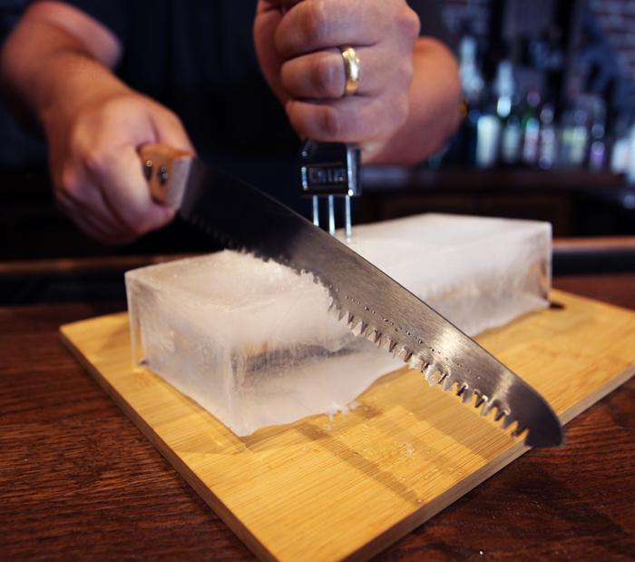 BarConic® Japanese Ice Saw - Premium Stainless Steel Ice Carving Tool for Cocktails, Sushi & Desserts | Perfect for Bartenders, Chefs & Home Entertaining