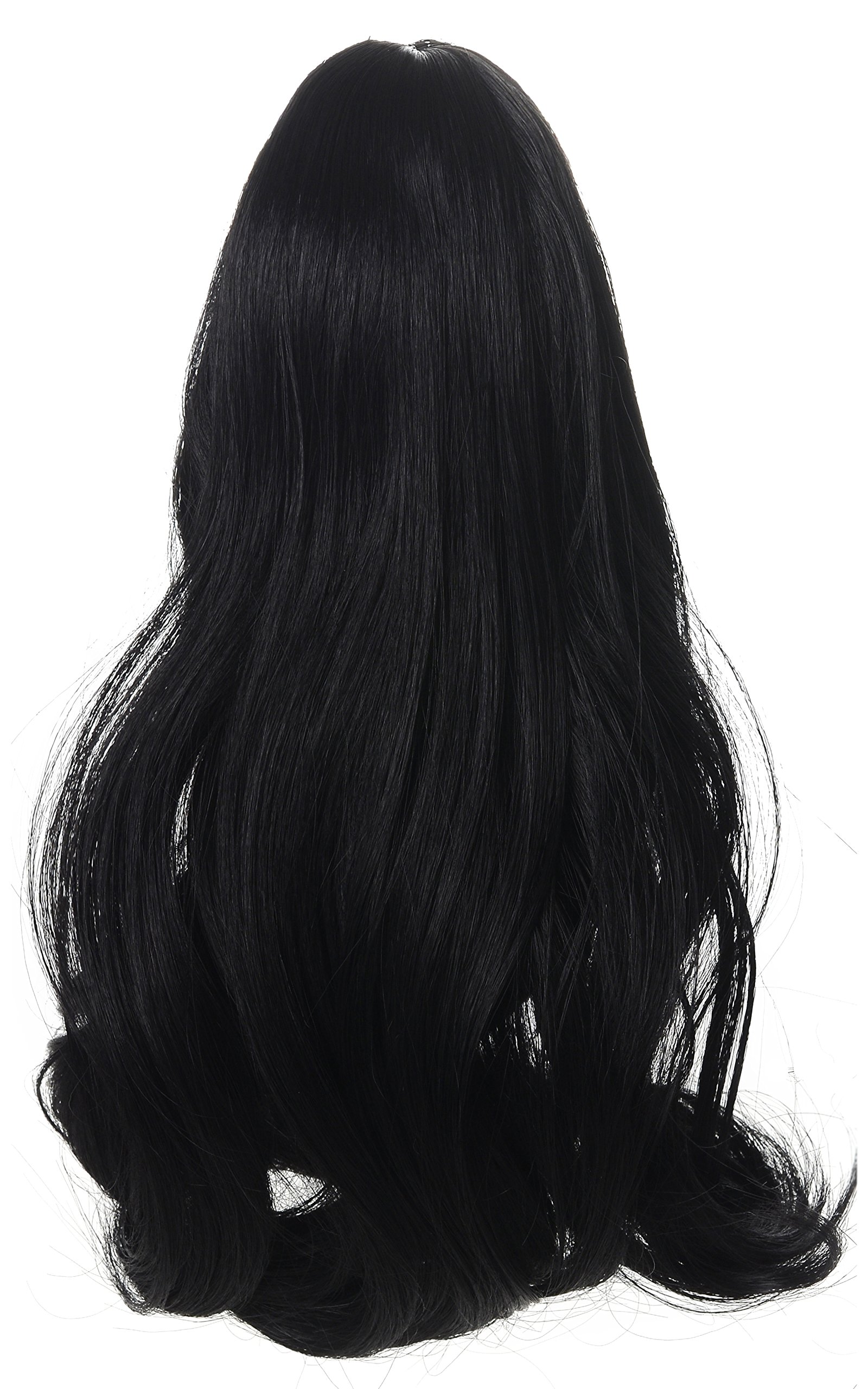 Onedor 15-Inch Synthetic Fiber Curly Ponytail Hair Extension with Clip-in Jaw Clips - Dual-Use Hairpiece for Women (1# Black) | Perfect for Parties, Cosplay & Everyday Styling