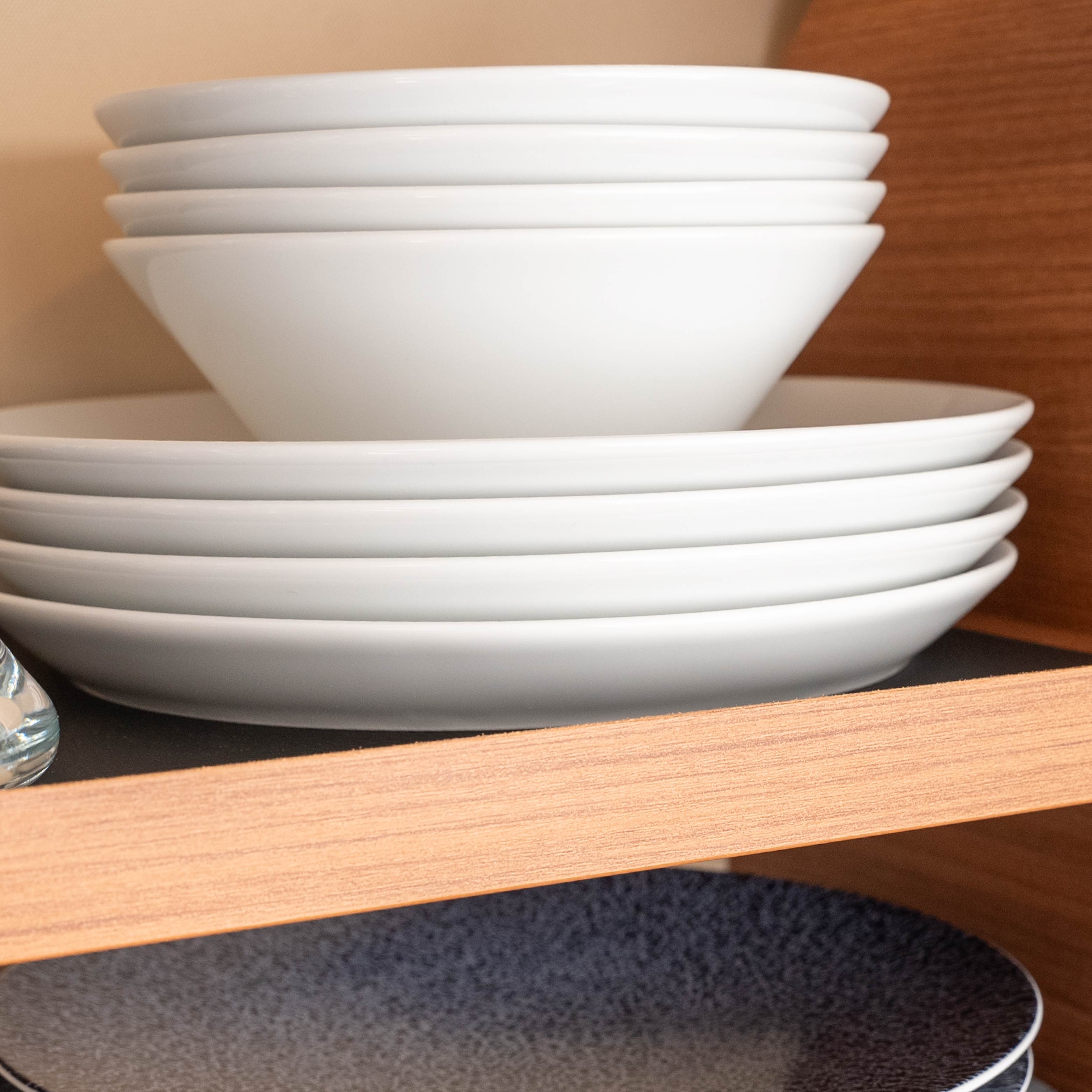 Premium Fine Dining Dinnerware Set - Elegant Porcelain Plates, Bowls & Cups for Formal Dining, Weddings & Special Occasions