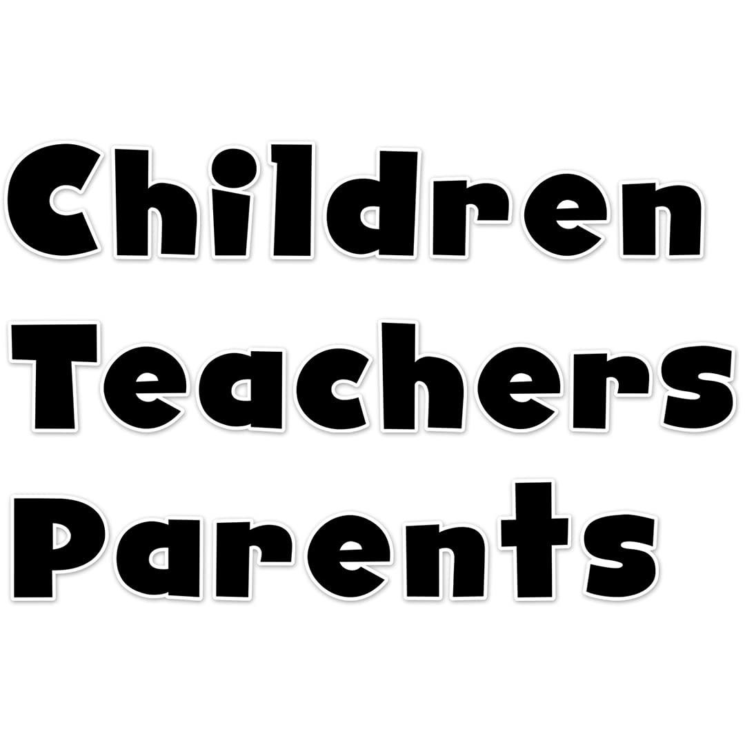 CTP Bold Black Punch-Out Letters for Classroom – Essential Homeschool Supplies & Teacher Decorations – Top Back To School Supplies (1949) – Perfect for Bulletin Boards, DIY Crafts, and Classroom Displays