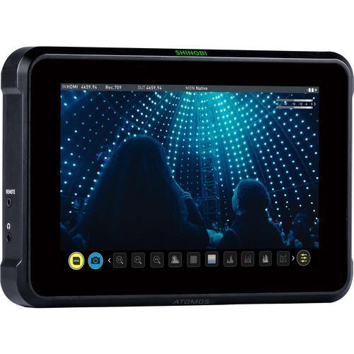 Atomos Shinobi 7 4K HDMI/SDI On-Camera Monitor for Filmmaking - Professional Video Production, Vlogging & Live Streaming Accessory
