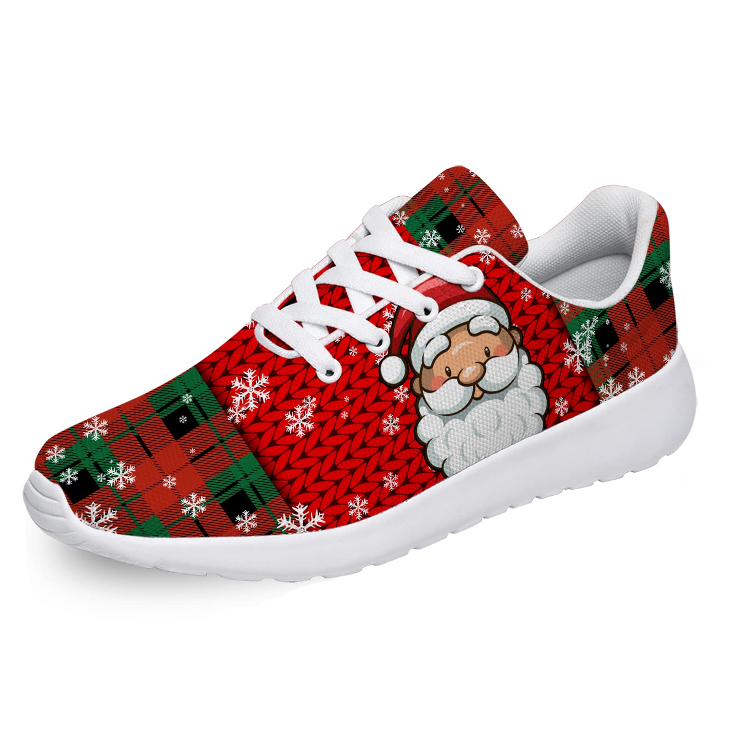 Ciadoon Christmas Running Shoes for Women & Men - Lightweight Athletic Tennis Sneakers for Walking, Jogging & Sports | Perfect Holiday Gift for Boys & Girls | Ideal for Gym, Workouts & Casual Wear