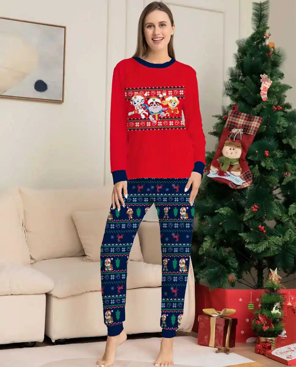 Christmas Matching Family Pajamas Set - Cozy Holiday PJS for Family Photos & Festive Gatherings #24007