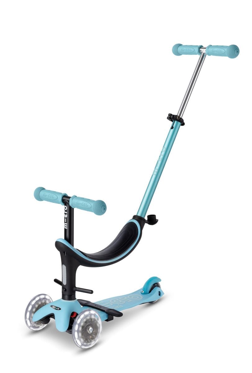 Micro Kickboard Micro Mini 2 Grow LED Scooter for Kids - Light Up 3 Wheel Kick Scooter for Boys & Girls Ages 2-5 Years - Fun Outdoor & Indoor Riding Toy for Toddlers