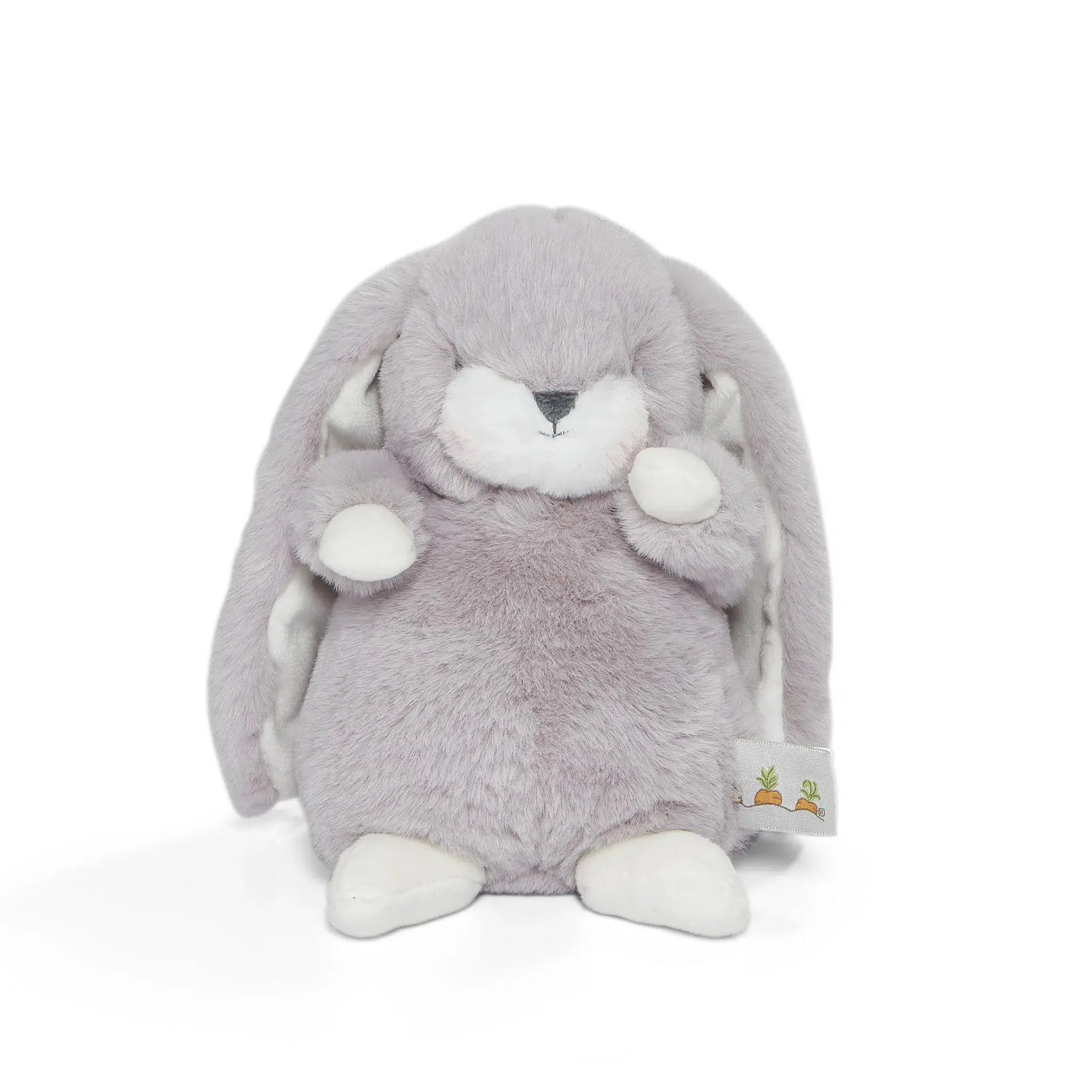 Tiny Nibble Bunny Plush Toy - Soft Lilac Marble Stuffed Animal for Kids | Perfect for Cuddling, Nursery Decor & Gift Giving