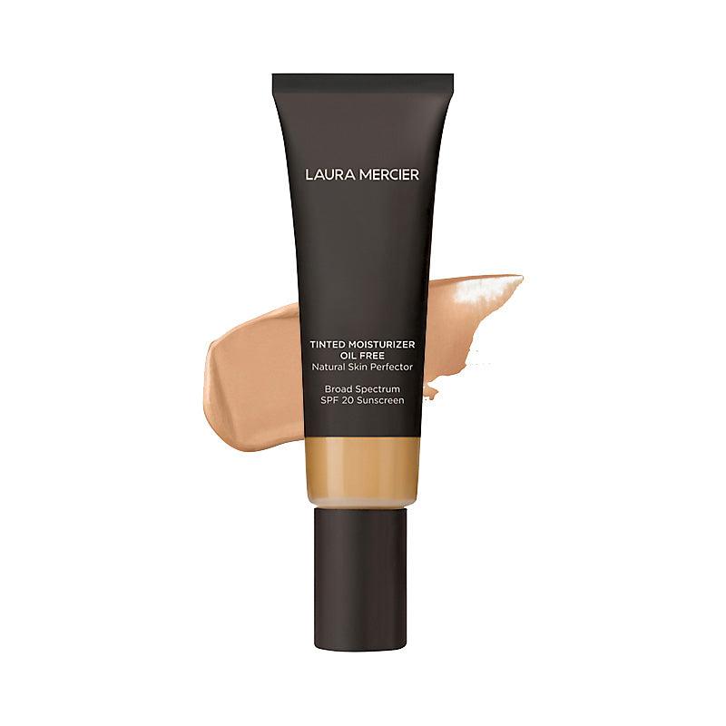 Laura Mercier Oil-Free Tinted Moisturizer with SPF 20 - Lightweight Hydrating Foundation for Daily Sun Protection & Natural Makeup Look | Perfect for Work, Travel & Everyday Wear
