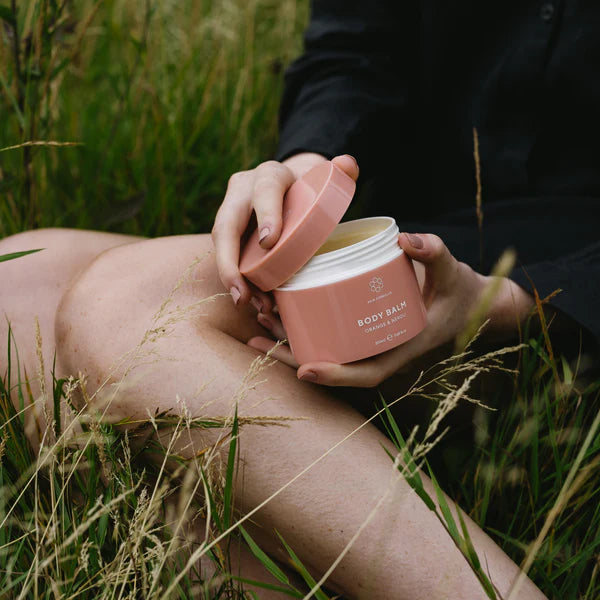 Skin Formulas Orange & Neroli Body Balm - Hydrating & Nourishing Dry Skin Care - Perfect for Daily Moisturizing & Spa Treatments